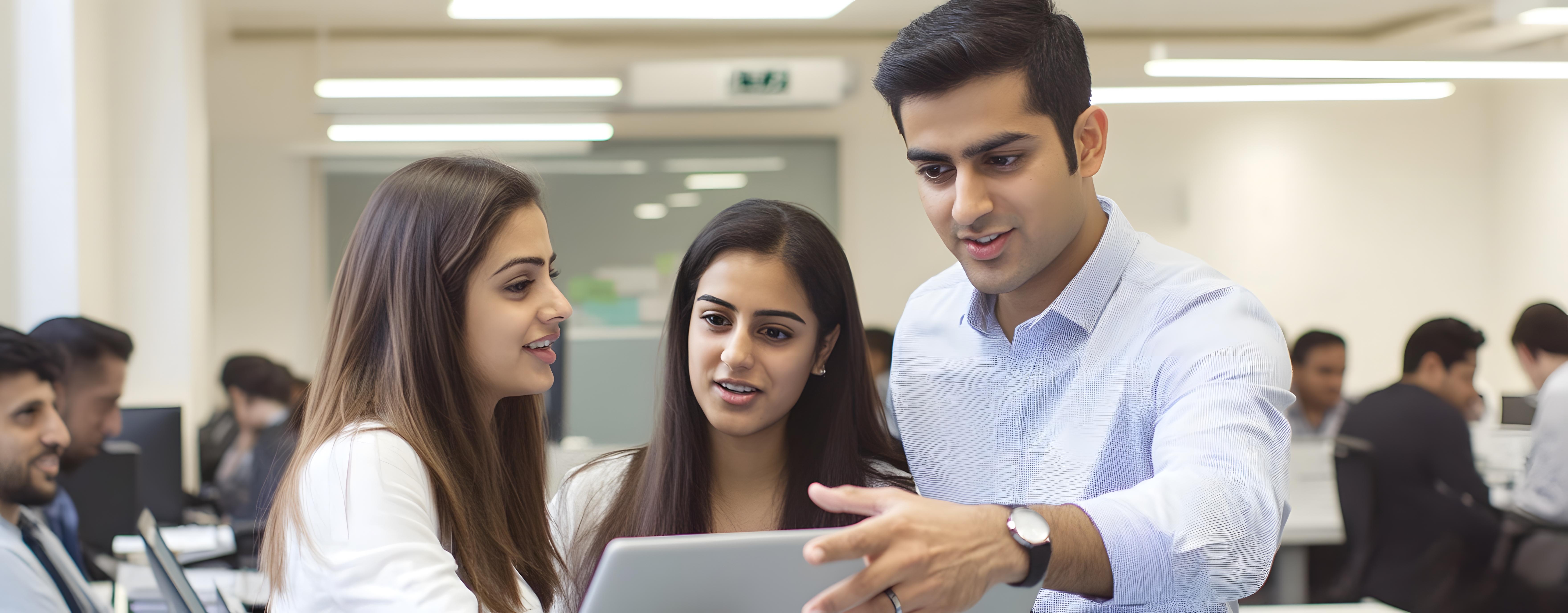 Students planning their international education journey with guidance from Adepu Overseas